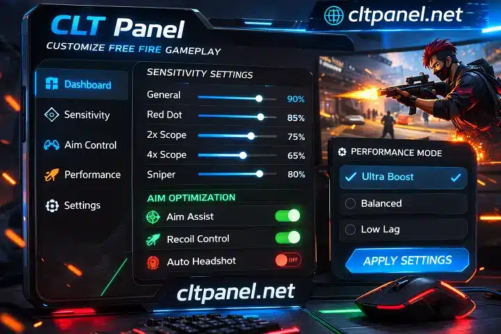 Clt Panel features
